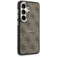 4. Guess 4G Embossed Ring MagSafe case for Samsung Galaxy S26 Plus - brown
