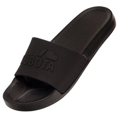Kubota basic plain pool flip-flops black K0000-101-004-23-1