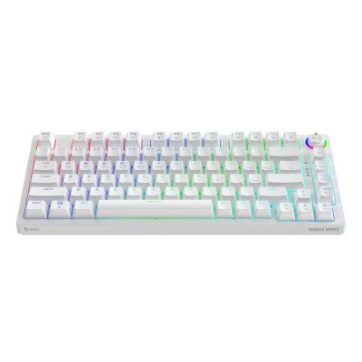SAVIO WIRELESS MECHANICAL KEYBOARD PHENIX WHITE GATERON RED PRO ABS