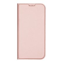 Dux Ducis Skin Pro iPhone 16 Pro Max Case with Flip and Card Slot - Pink