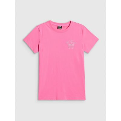 Women's regular printed T-shirt 4F 4FRSS26TTSHF4537-55S