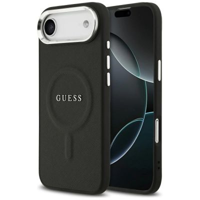 Guess Classic Logo MagSafe Case for iPhone Air - Black