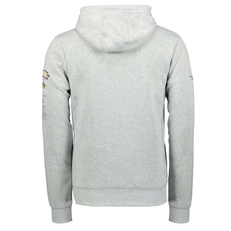 3. Geographical Norway 3/4 Gymclass sweatshirt 100 M WU4184H/GN B-Grey