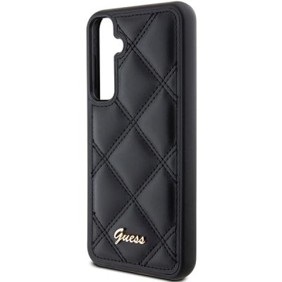 6. Guess GUHCS23FEPSQSQSK S23 FE S711 black/black hardcase Quilted Metal Logo