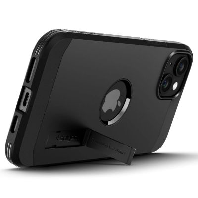7. Spigen Tough Armor MagSafe case for iPhone 15 - black