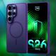 12. 3mk Smoke MagCase for Samsung Galaxy S26 Ultra - Purple