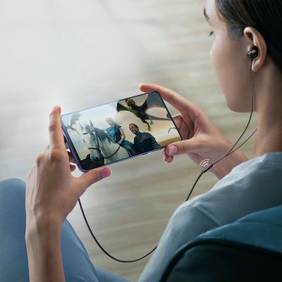 11. Joyroom JR-EC06 USB-C In-Ear Headphones - Gray