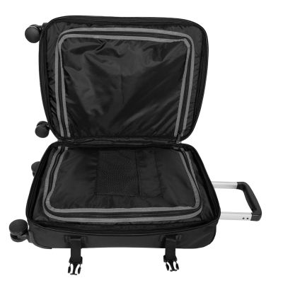 3. Eastpak Transit'r 4 S + Suitcase EK0A5BM1008 Black One size