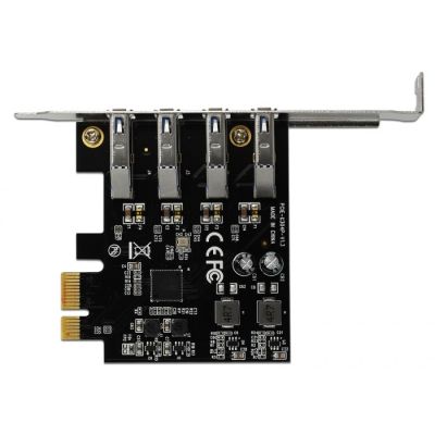 2. DELOCK PCI-E CARD -> USB 3.0 4-PORT 90304