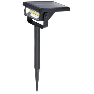 2. SOLAR SPOTLIGHT WITH GROUND SPIKE, 10 LEDs