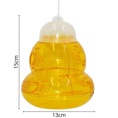 4. ORANGE WASP TRAP 15CM