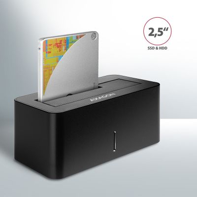 4. Axagon ADSA-SN hard drive docking station, USB 3.2 Gen 1 (3.1 Gen 1) Type-A, Black