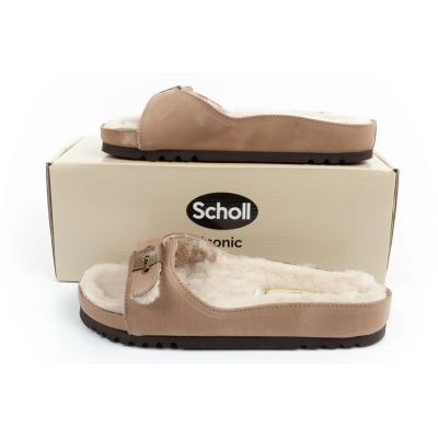 10. Scholl Iconic MEG Taupe W F303171062 Flip Flops
