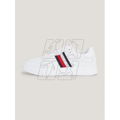 6. Tommy Hilfiger Supercup Lealther M STRIPES shoes FM0FM04824YBS