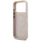 7. Guess 4G PU Classic Logo MagSafe Case for iPhone 17 Pro - Pink