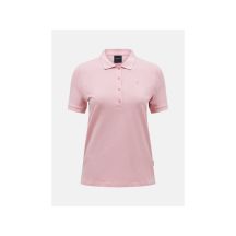 PEAK PERFORMANCE Women's Classic Cotton Polo Shirt, Pink
