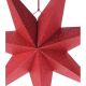 7. DECORATIVE PAPER STAR 60CM RED