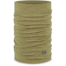 Buff Midweight Merino Wool Multifunctional Neckwear – Melange Gingko, size: M