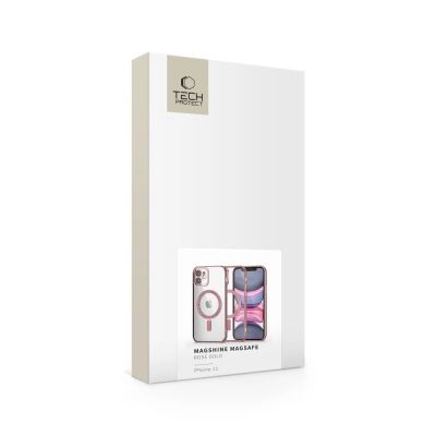 6. Tech-Protect MagShine Line MagSafe iPhone 11 Case - Pink