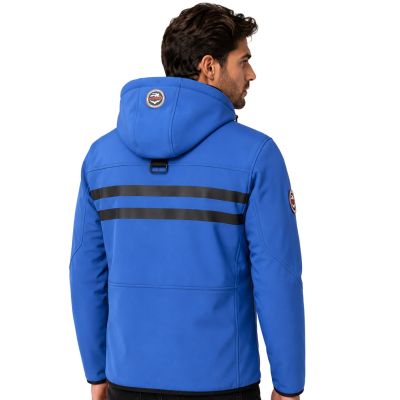 2. Men’s Softshell Jacket Geographical Norway ROYAUTE DB ROYAL BLUE BLACK MEN 068 (WY2168H/GN-ROYAL BLUE / BLACK)
