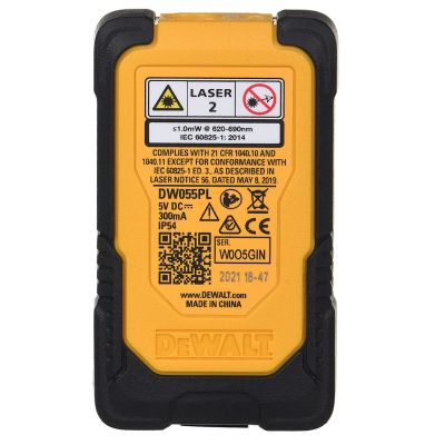5. DEWALT 16m Laser Rangefinder DW055PL-XJ