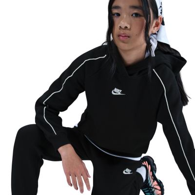 3. Nike Sportswear Club Fleece Kids' Tracksuit Black HQ9318 010