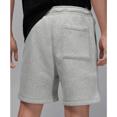 2. Men's Air Jordan Essentials Fleece Shorts Grey Basketball Shorts - IM9797-050