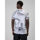 2. Men's regular printed T-shirt 4F 4FRSS26TTSHM3641-97A