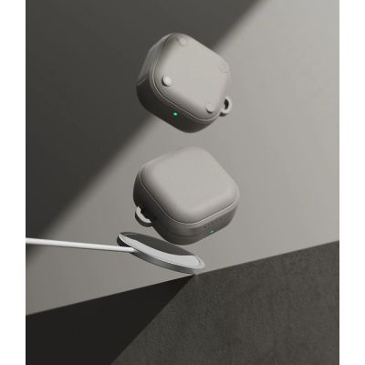 3. Ringke Onyx Magnetic Case for Samsung Galaxy Buds 4 / 4 Pro - Gray