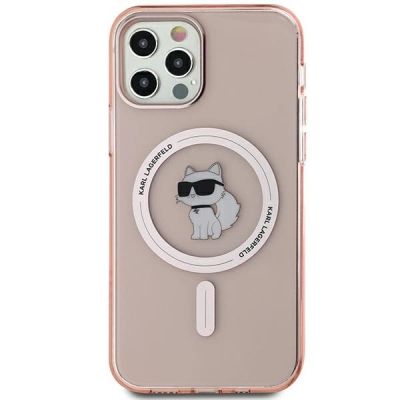 2. Karl Lagerfeld IML Choupette MagSafe case for iPhone 12/12 Pro - pink