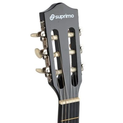 8. SUPRIMO CGS1 BK - 4/4 classical guitar, black