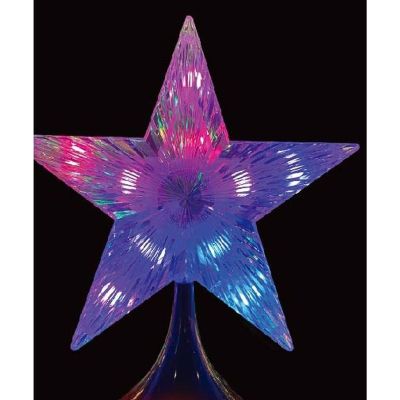 8. DECORATIVE CHRISTMAS TREE 154 LED RGB 150 CM BLACK