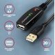 3. Axagon ADR-220 USB 2.0 AM -> AF active extension/repeater cable 20m Black