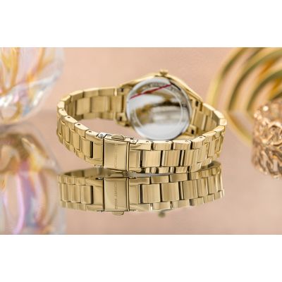 7. Michael Kors Lauryn Women's Watch + Jewelry MK4849SET + BOX