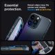 6. Spigen Thin Fit iPhone 15 Pro Max Case - Black Metal