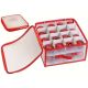 14. CHRISTMAS BAUBLE STORAGE BOX 34X34X17CM