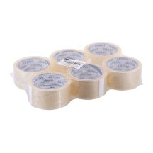 BSTech SMART Acrylic Transparent Tape 48mmx60m 6 pcs in a set