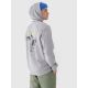 7. Men's sweatshirt with hood, open, 4F 4FRAW24TSWSM1821-27S