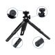 10. Mini tripod selfie stick holder for phone camera GoPro 16 - 21 cm black