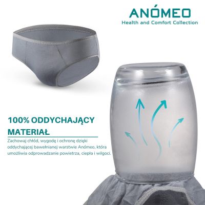 4. ANOMEO MEN’S DISPOSABLE UNDERWEAR (COTTON) XXL – 6 PCS