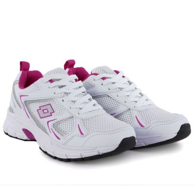 3. Lotto KITAURA women's white pink sneakers sports shoes