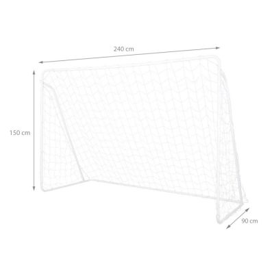 5. Goal with net and aiming panel Nils BR240P 2in1 240x150cm 10-10-821