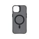 2. 3mk Smoke MagCase with MagSafe for iPhone 14 Pro - Semi-transparent