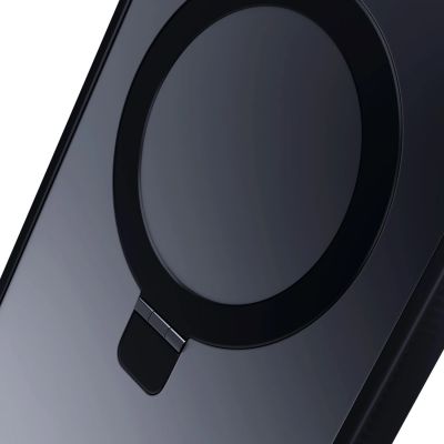 6. 3mk Smoke Case Mag&Stand for Samsung Galaxy S25+ - black