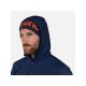 4. ROSSIGNOL Mid Layer Thin Men's Sweatshirt Navy Blue