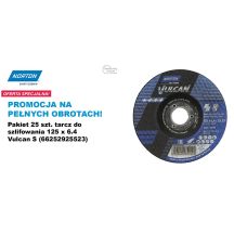 Norton Vulcan disc 125 x 6.4 A30S for metal /25 pcs.