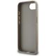 7. DKNY Repeat Texture Pattern with Tonal Stripe iPhone 16e Case - Beige