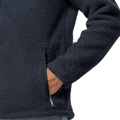 4. Jack Wolfskin Kingsway Fleece M 1709002-1010 sweatshirt 