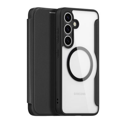 12. Dux Ducis Skin X Pro case for Samsung Galaxy S25+ with MagSafe and wallet - black