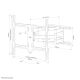 17. Neomounts WL40S-950BL18 Monitor Mount/Stand 2.79m (110") Wall Mount Black